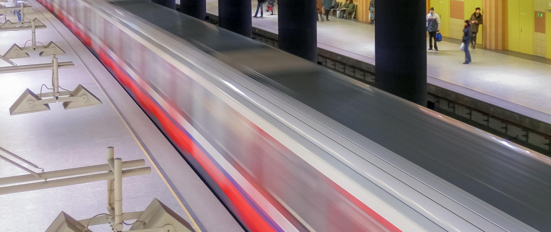 Grafika metro Warszawskie