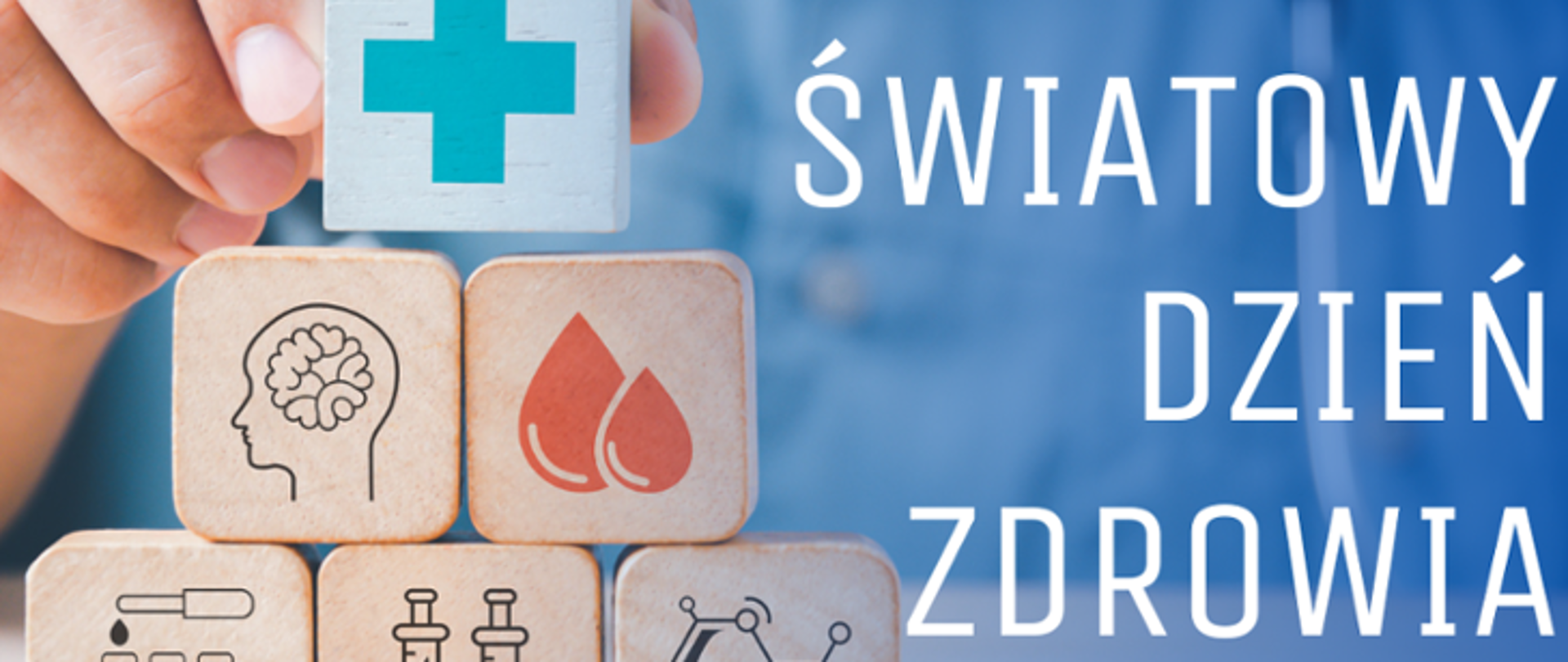 Zdjęcia z napisem Światowy Dzień Zdrowia