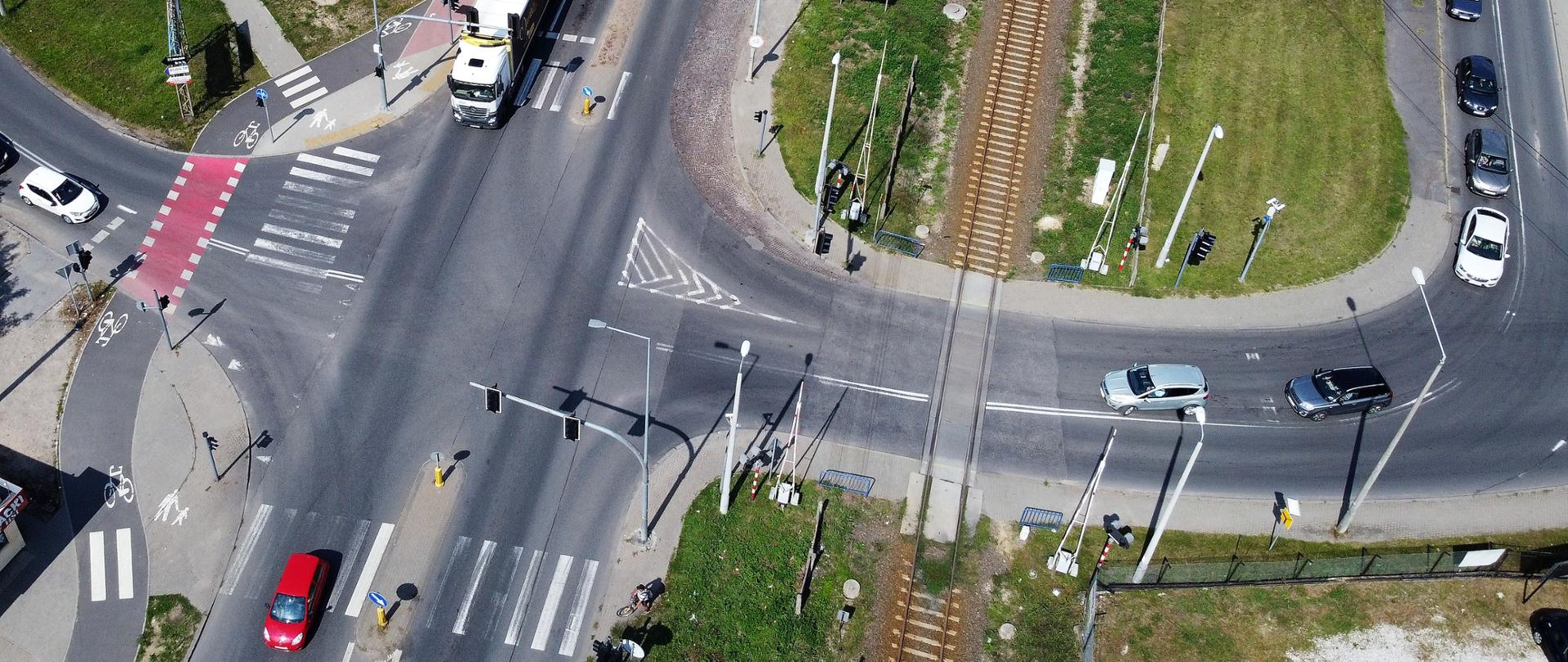 DK55 Biały Bór - Przejazd kolejowy