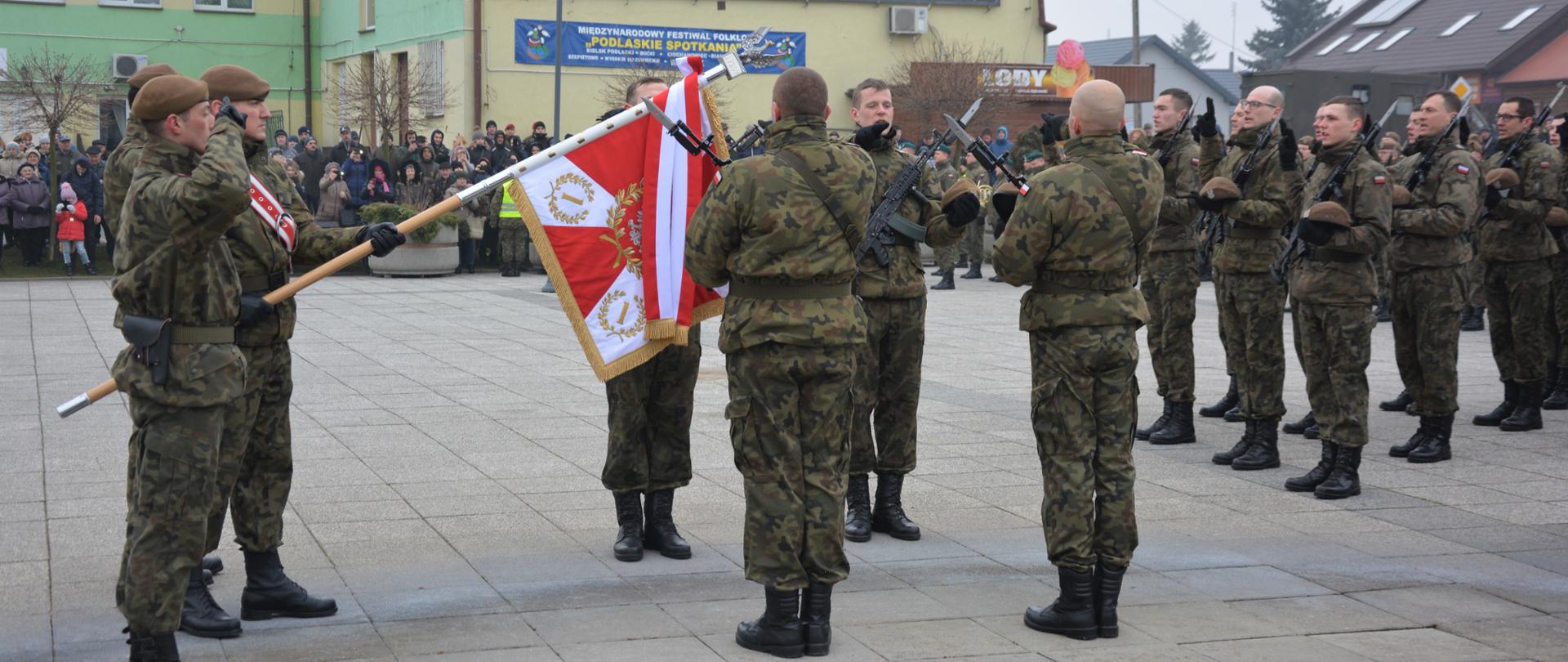 Przysięga WOT w Brańsku