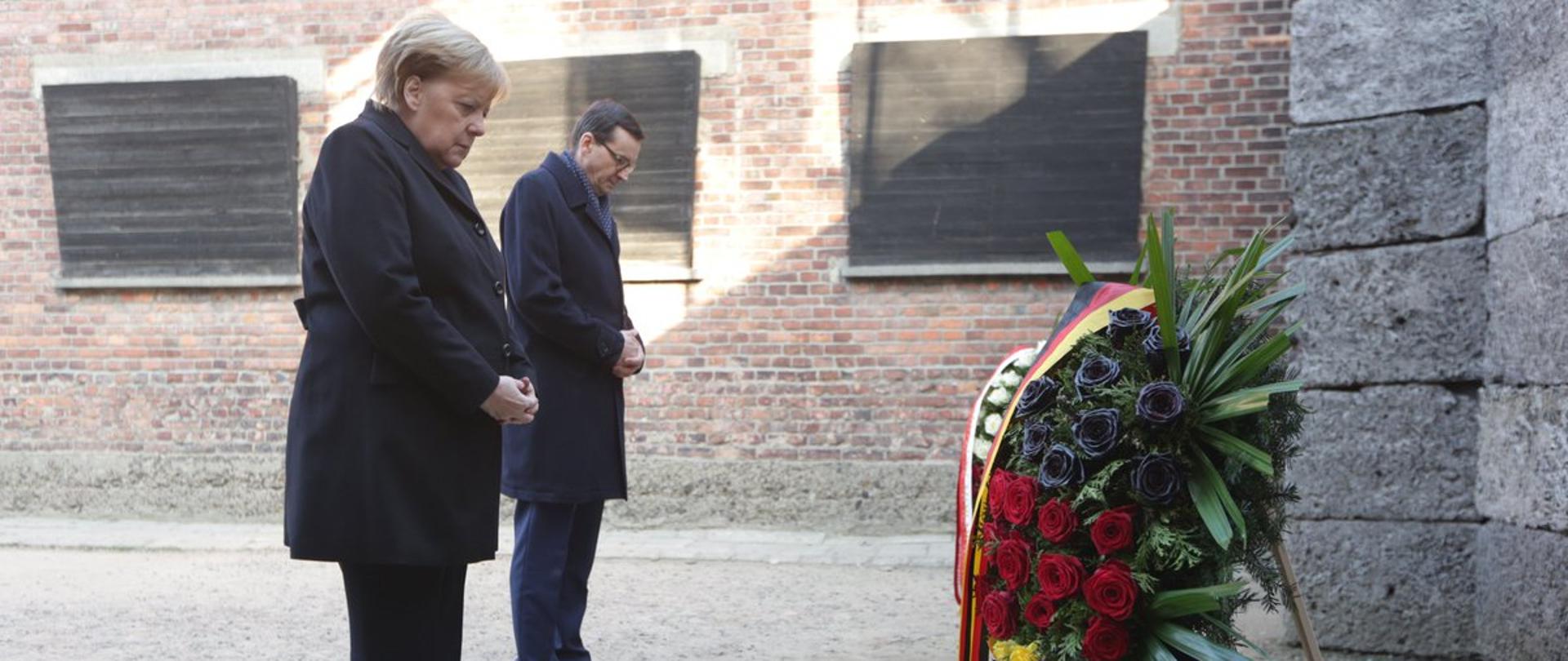 Chancellor of Germany visits the Auschwitz-Birkenau camp