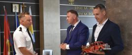 Pożegnanie ze służbą mł. bryg. Łukasza Krasowskiego 