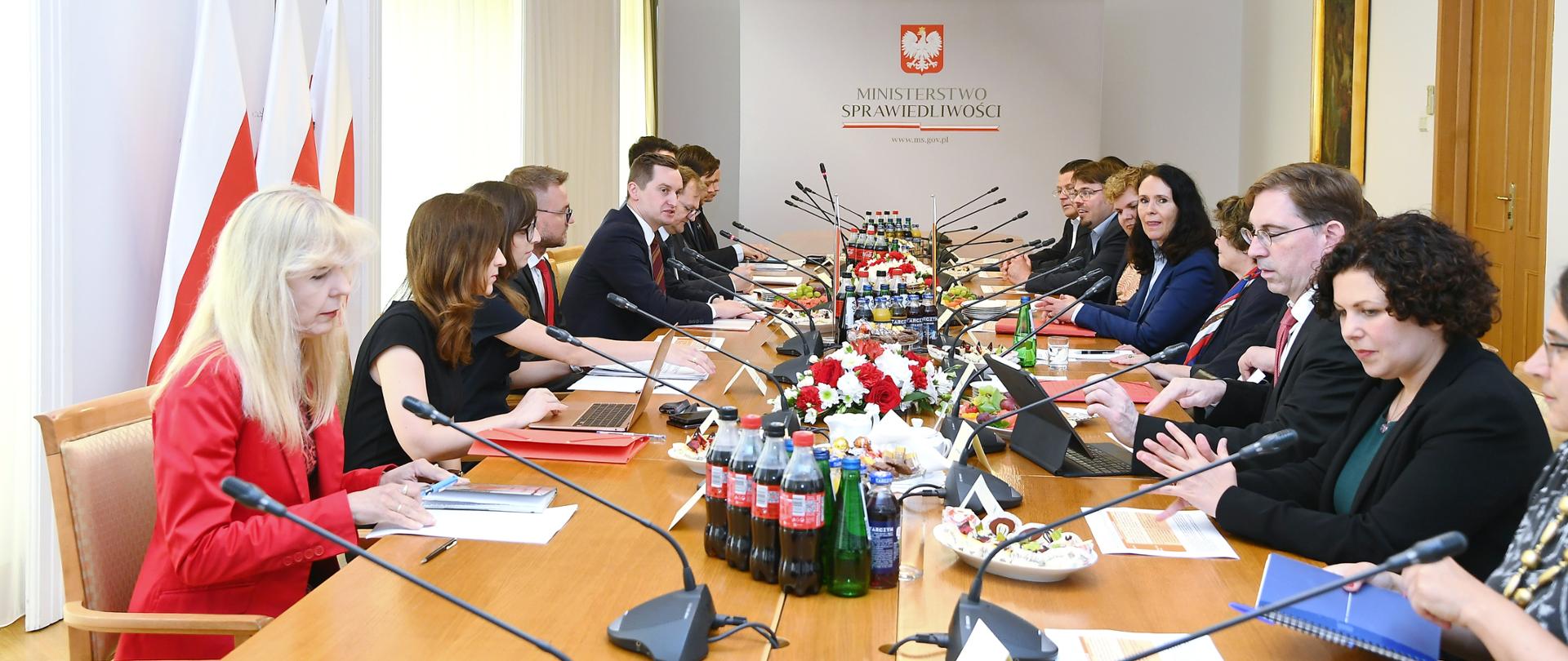 Stanowcze wystąpienie wiceministra Sebastiana Kalety na spotkaniu z delegacją Bundestagu