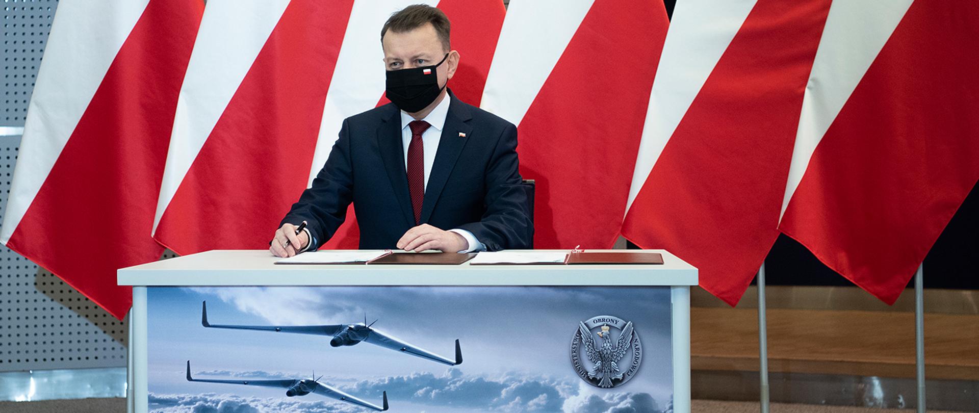 zatwierdzenie umowy na drony dla Wojska Polskiego