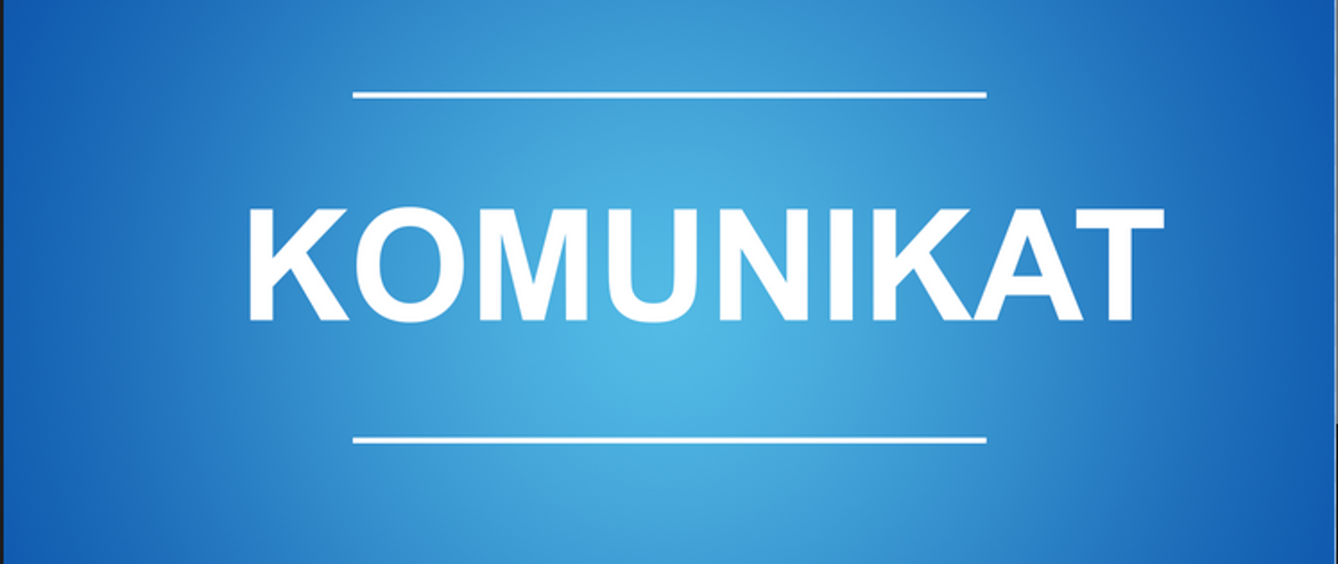 komunikat