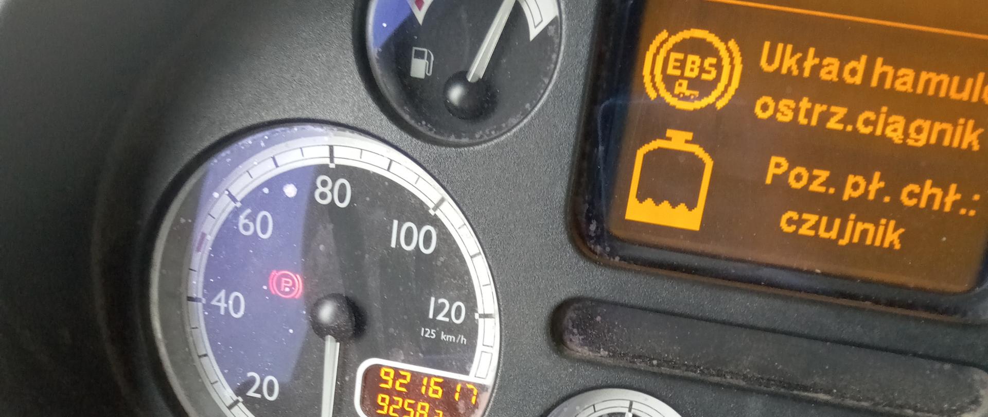 Pulpit w kabinie kierowcy