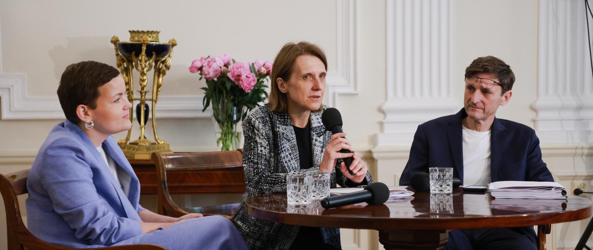 Różnorodna, transparentna i dostępna – ministra Hanna Wróblewska przedstawiła swój plan na kulturę, fot. Danuta Matloch