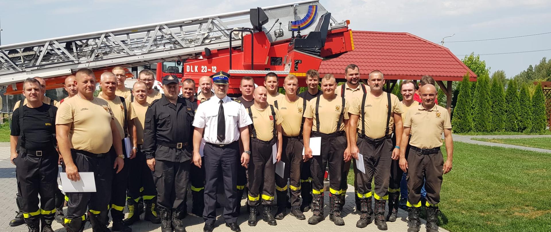 Szkolenie specjalistyczne kierowców-operatorów samochodów z drabiną mechaniczną