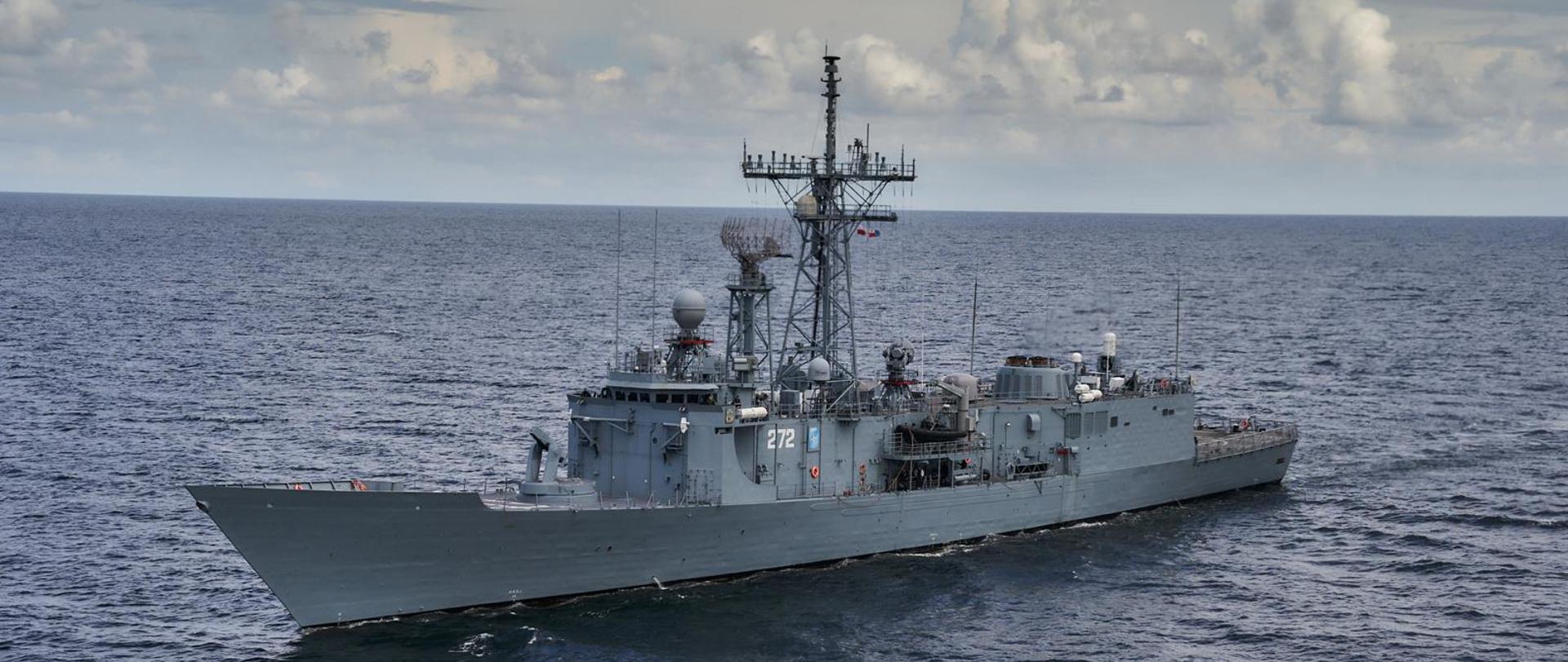 Bezpieczny Bałtyk_ORP Gen. K. Pułaski.