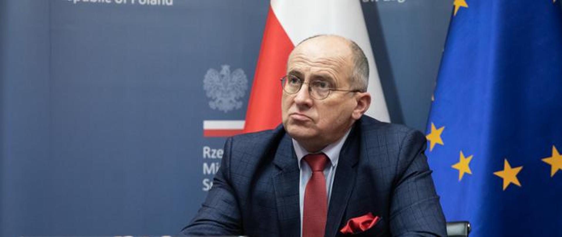 Minister Spraw Zagranicznych Zbigniew Rau