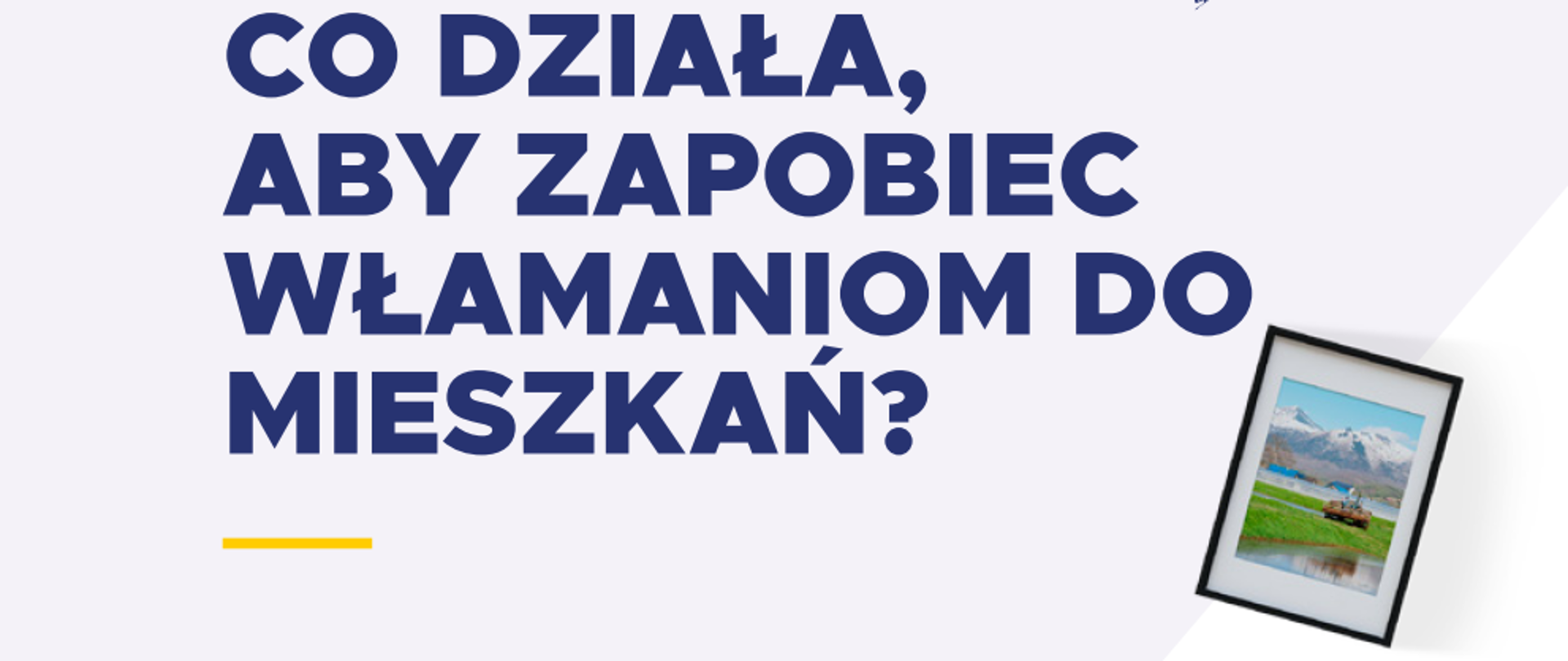 V Europejski Dzień Przeciwdziałania Włamaniom do Domów