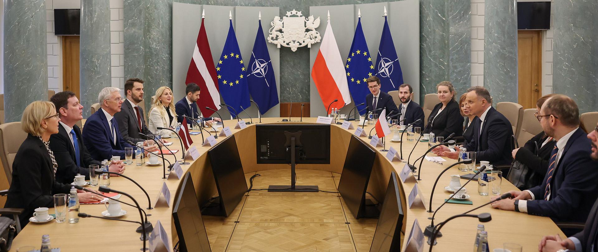 Spotkanie z Premierem Łotwy