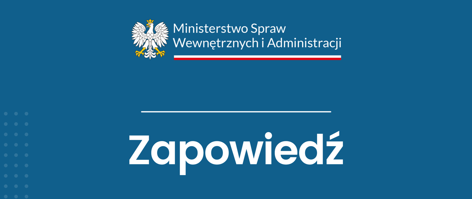 Zapowiedź nowa