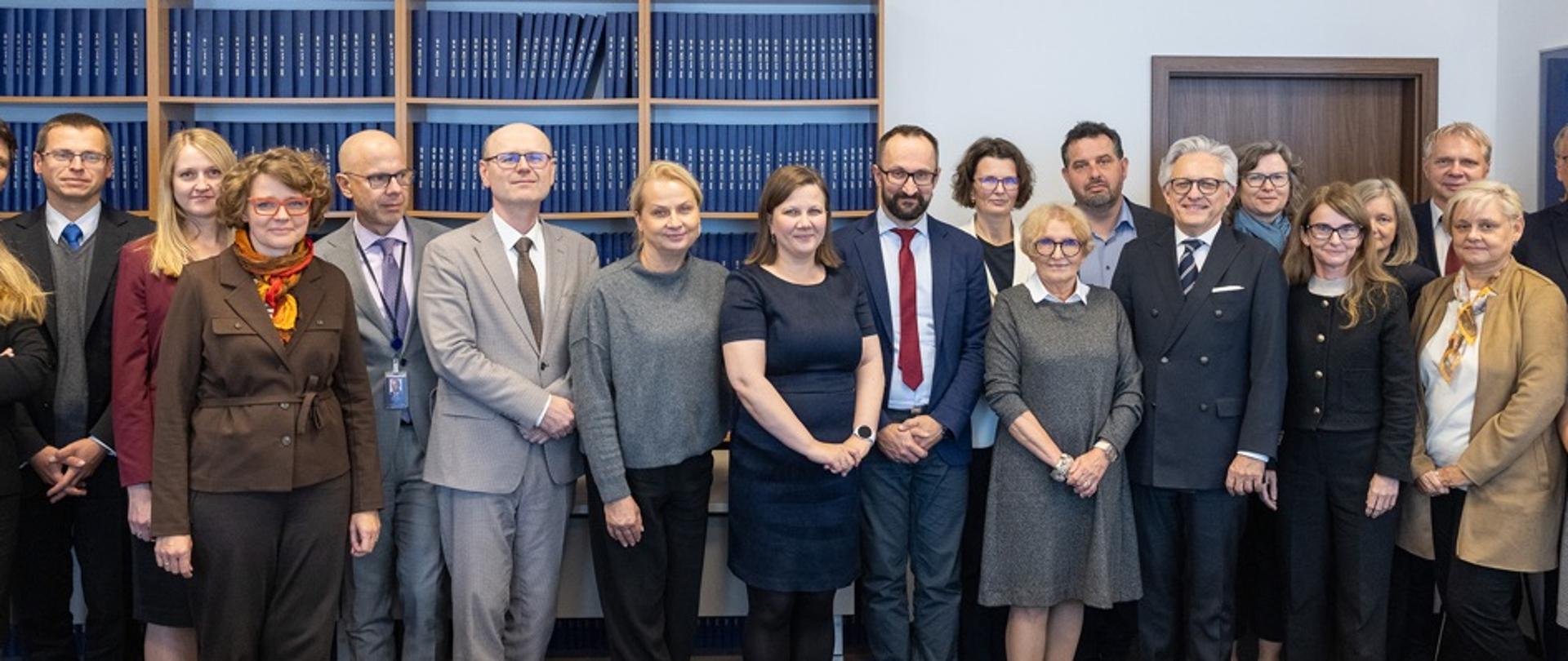 Deputy Minister Artur Harazim takes part in Advisory Legal Committee meeting