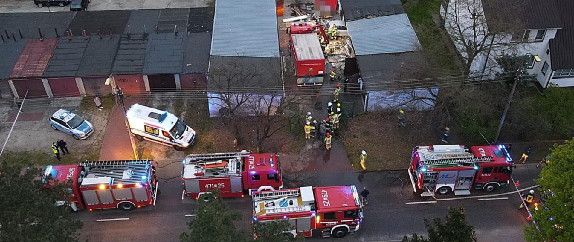 Wybuch gazu Krasińskiego 04.05.2021