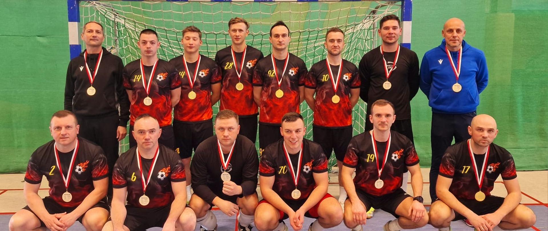 KM PSP w Legnicy mistrzem województwa dolnośląskiego w piłce nożnej strażaków