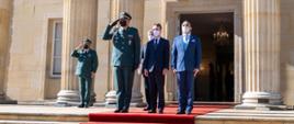 Ceremonia złożenia listów uwierzytelniających Prezydentowi Kolumbii Iván Duque Márquez przez Ambasadora RP Pawła Woźnego