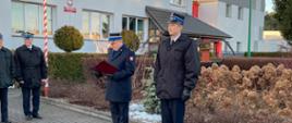 Pożegnanie strażaków odchodzących na zaopatrzenie emerytalne