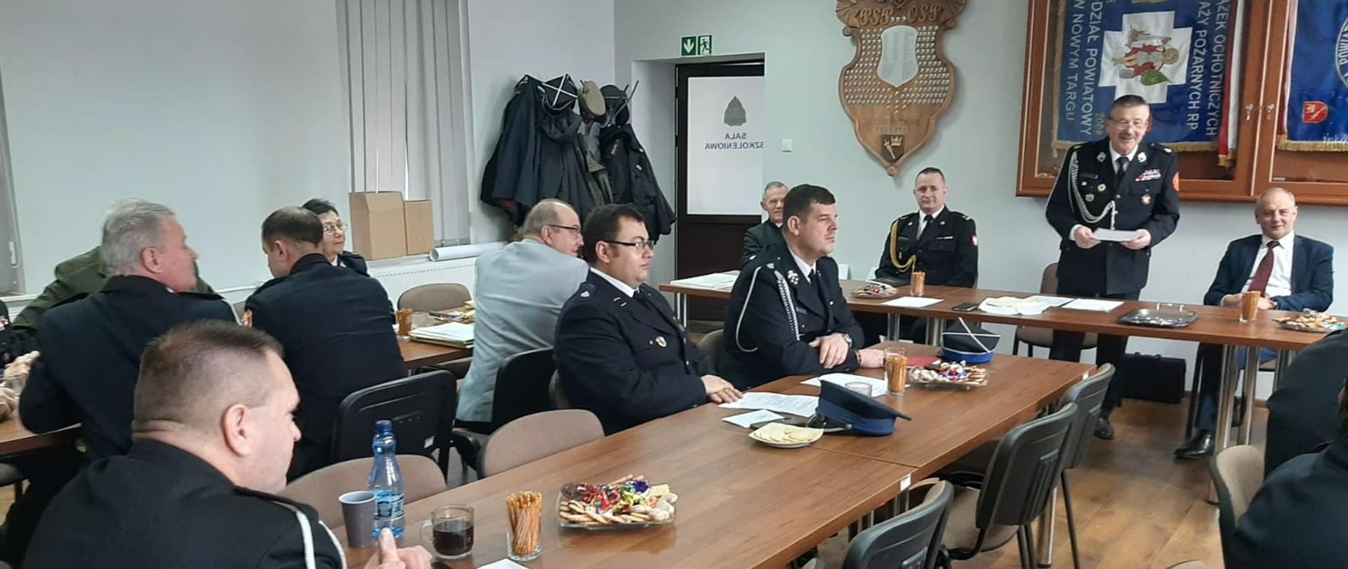 Opłatek w KP PSP Nowy Targ 