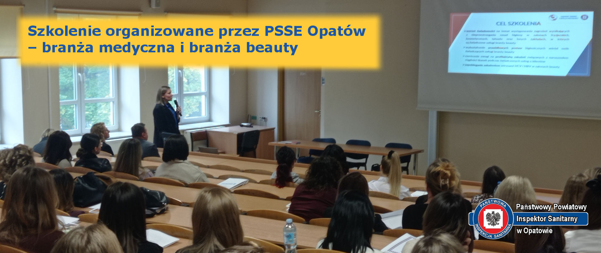 Szkolenie organizowane przez PSSE Opatów – branża medyczna i branża beauty