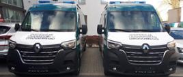 Dwa nowe furgony mazowieckiej Inspekcji Transportu Drogowego.