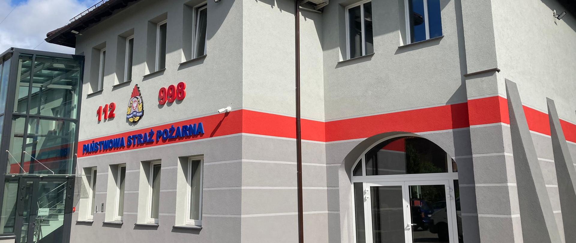 Na zdjęciu budynek PSP w Złotowie