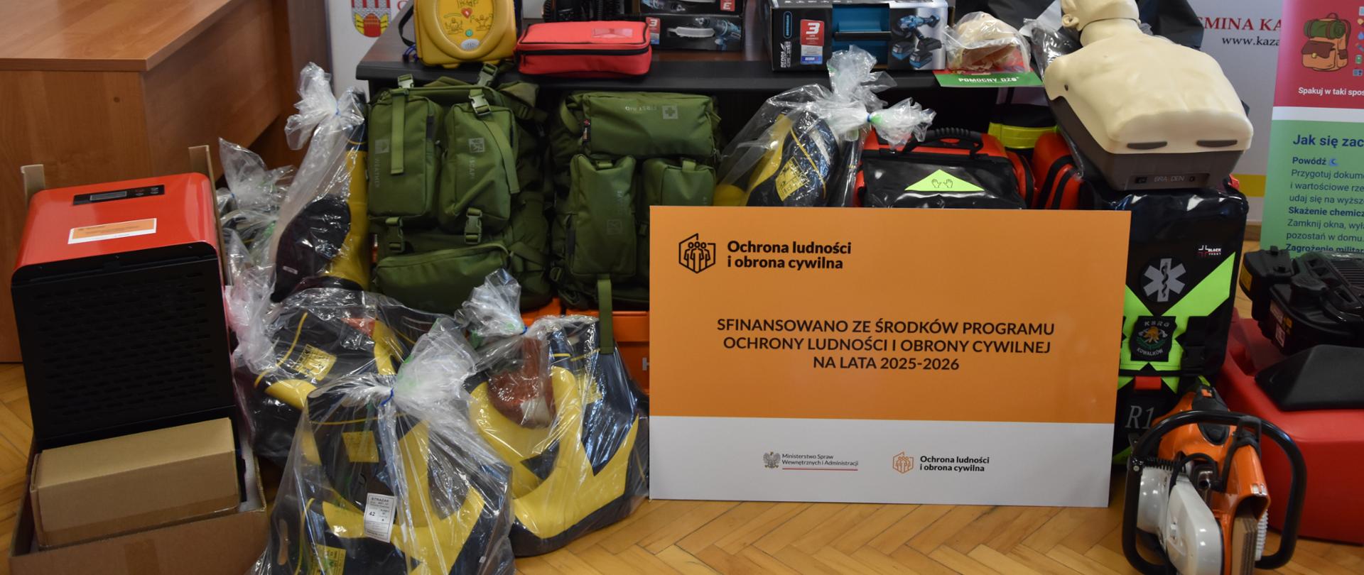 W Kazanowie przekazano sprzęt zakupiony w ramach programu OLiOC