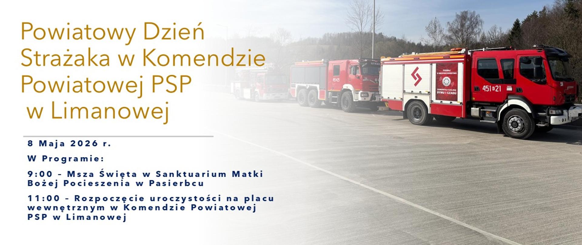Powiatowy dzień strażaka 2026
