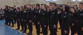 Uroczyste ślubowanie klas mundurowych