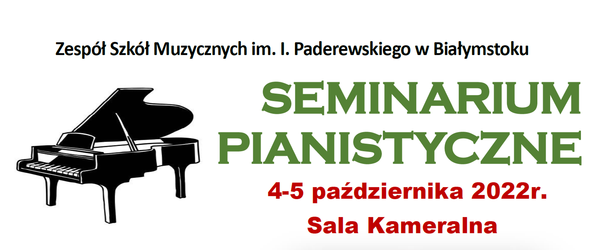 Plakat ze zdjęciem mężczyzny. Tekst umieszczony na plakacie.
Seminarium Pianistyczne 4-5 październik 2022r. Sala Kameralna
„Skuteczne metody nauki czytania a vista jako początkowy etap pracy nad utworem”
Prowadzenie: mgr Jacek Kortus
wykładowca AM w Poznaniu, zdobywca wyróżnienia w XV Międzynarodowym Konkursie im. Fryderyka Chopina w Warszawie
HARMONOGRAM:
4 października (wtorek)
14.30-15.00 Wykład
15.00-16.00 Lekcje otwarte
16.00-16.30 Przerwa
16.30-18.00 Lekcje otwarte
5 października (środa)
10.00-11.30 Lekcje otwarte
11.30-12.00 Przerwa
12.00-13.30 Lekcje otwarte
