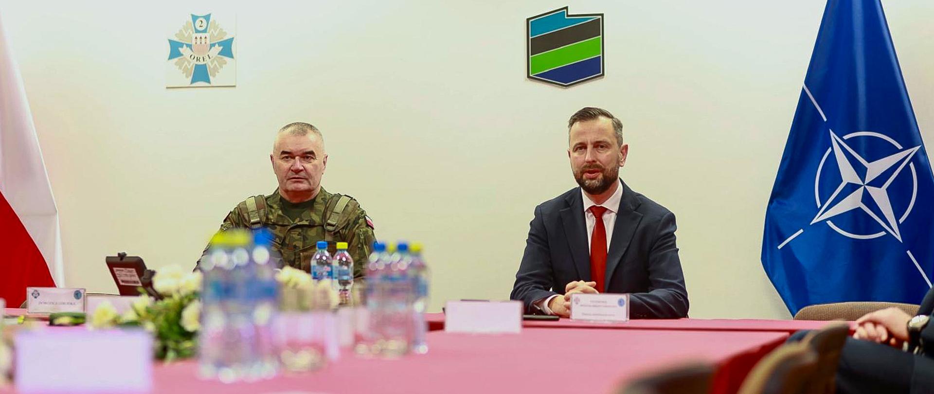 4 marca 2025 r. w Przasnyszu, wicepremier - minister obrony narodowej Władysław Kosiniak-Kamysz spotkał się z żołnierzami 2. Ośrodka Radioelektronicznego. Fot. Krzysztof Niedziela/MON