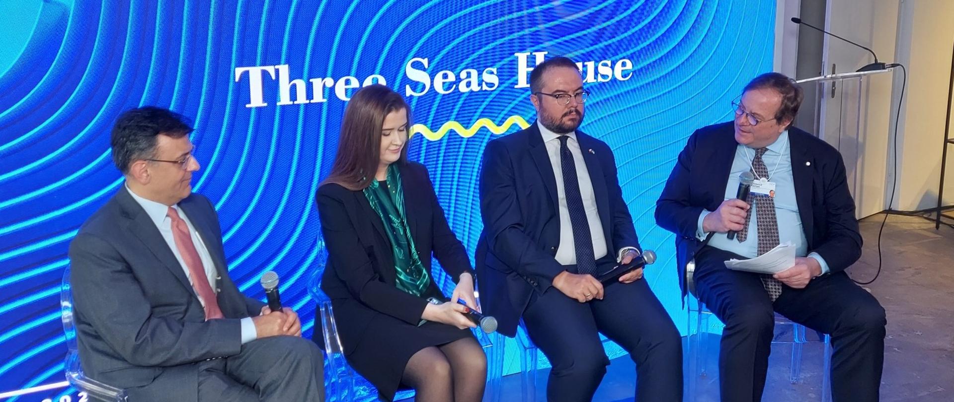 Deputy Minister Paweł Jabłoński in Davos on Three Seas Initiative prospects