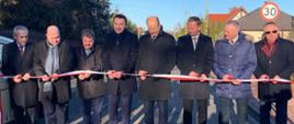 Uroczyste oddanie do użytkowania ulicy Książęcej w Jadwisinie