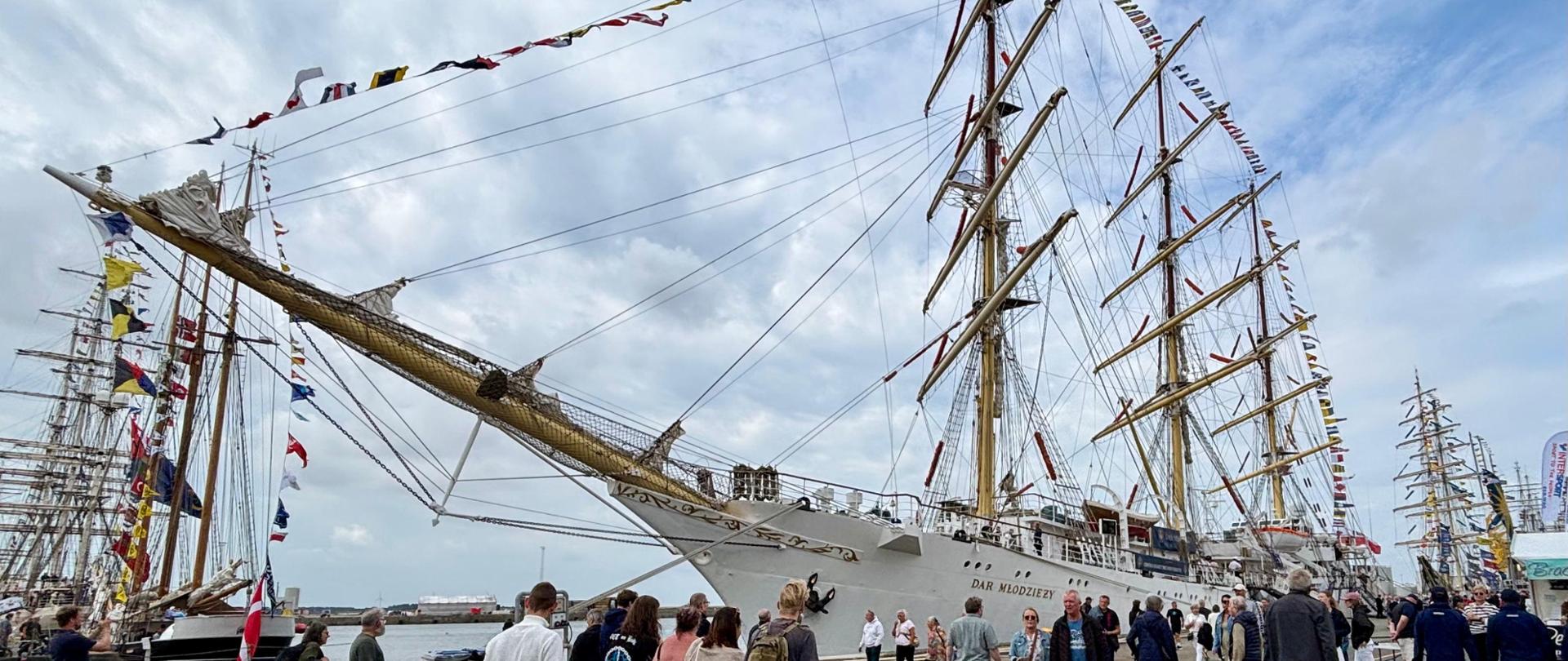 Polish accents during The Tall Ships Races in Esbjerg 