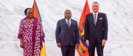 Ambasador Adam Burakowski składa listy uwierzytelniające w Mozambiku