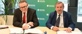 Podpisanie umowy w siedzibie NFOŚiGW