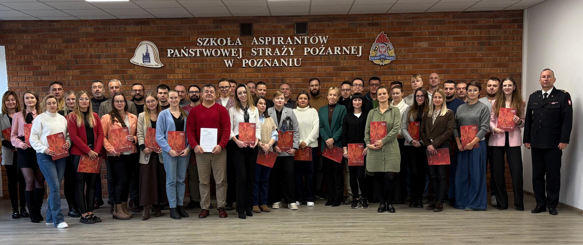 Zakończenie szkolenia inspektorów ochrony przeciwpożarowej 