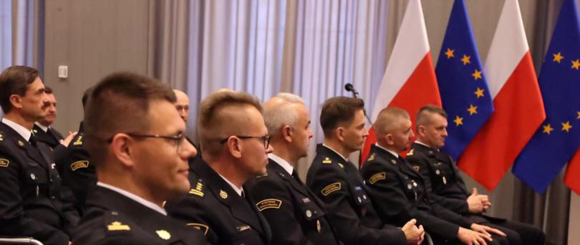 Zdjęcie przedstawia powołanie koordynatorów do spraw OSP.