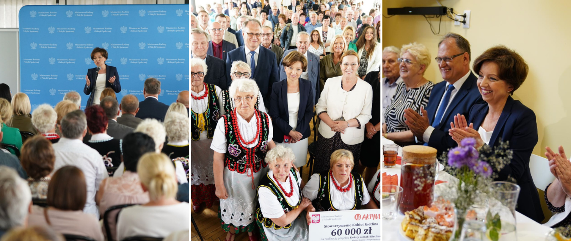 spotkanie minister Marleny Maląg z mieszkańcami Radomska