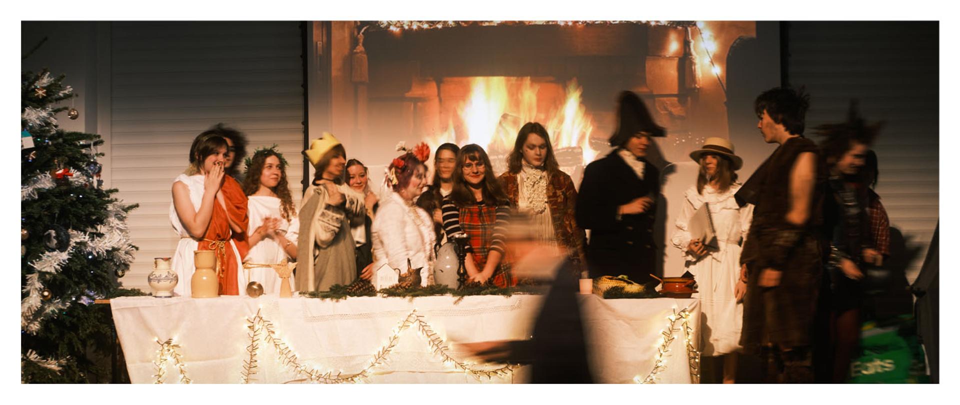 Wigilia szkolna 2026 organizowana przez klasę 1B
fot. Wiktor Kasprzyk