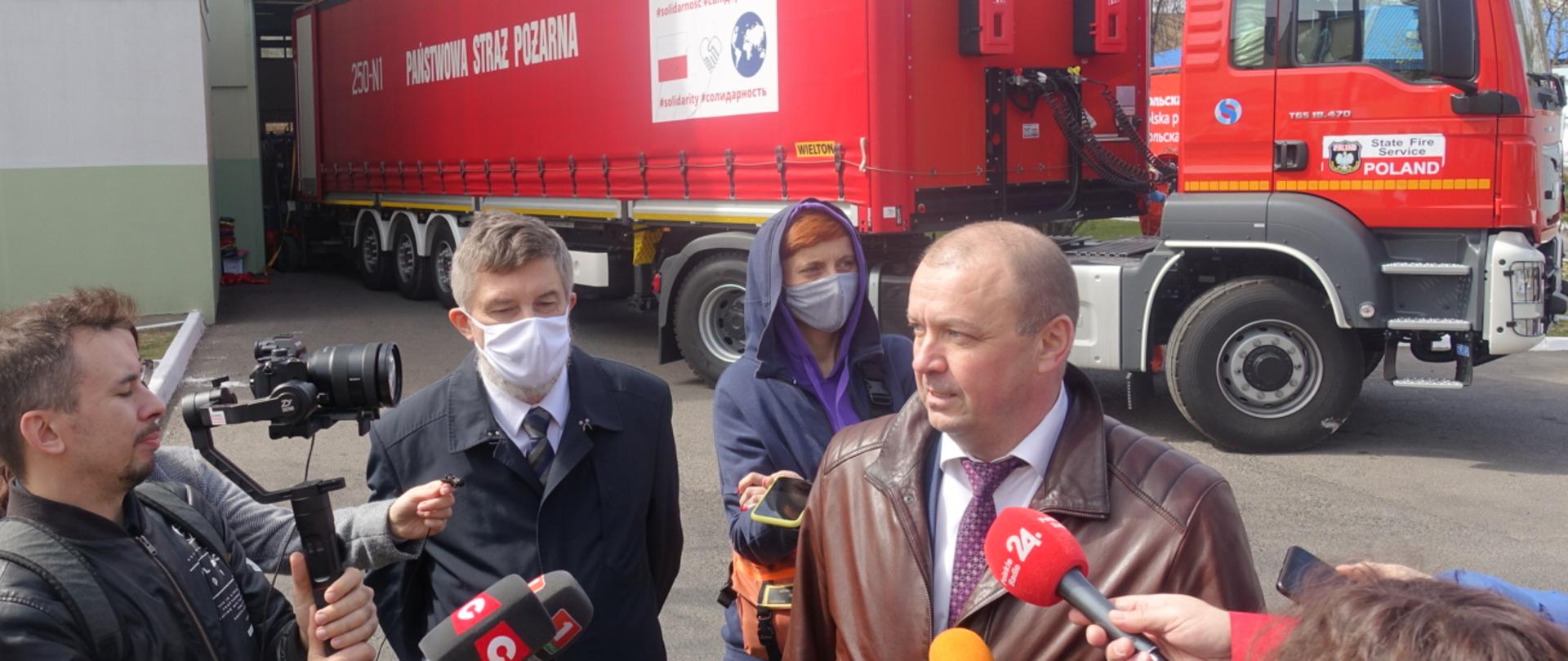 konwój dla Białorusi