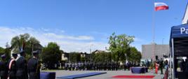 Zdjęcie przedstawia uroczystość Wojewódzkich obchodów Dnia Strażaka