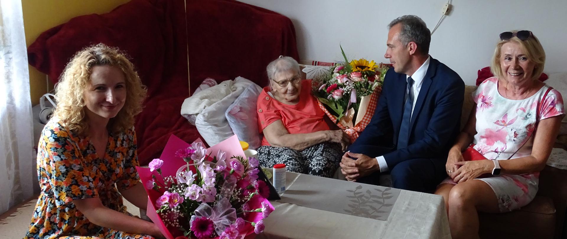 Gostynin: setne urodziny Pani Czesławy Kozłowskiej