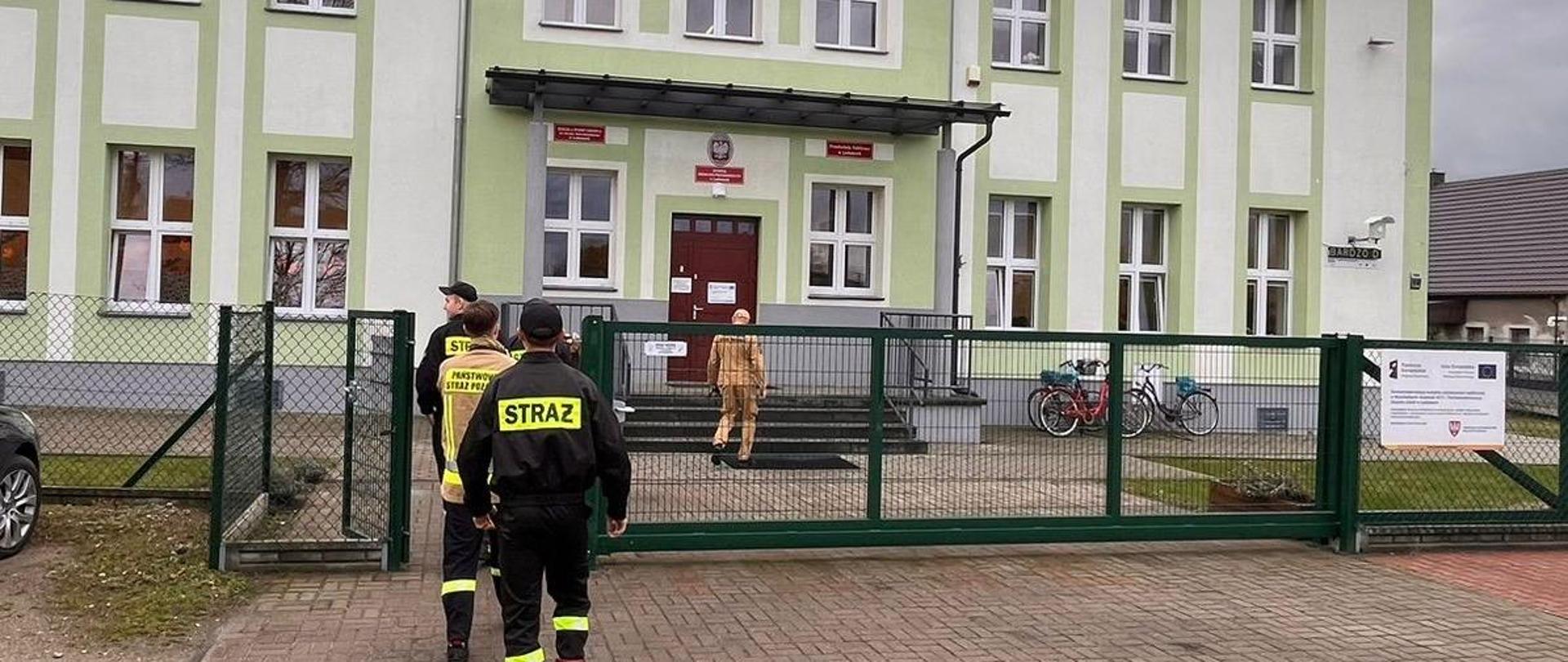 Ćwiczenia i rozpoznanie operacyjne na terenie Zespołu Szkolno-Przedszkolnego w Ludomach