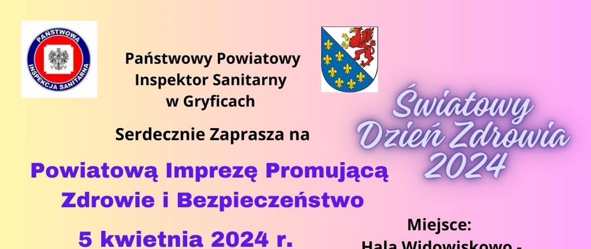 Powiatowa Impreza Promująca Zdrowie i Bezpieczeństwo – Światowy Dzień Zdrowia 2024