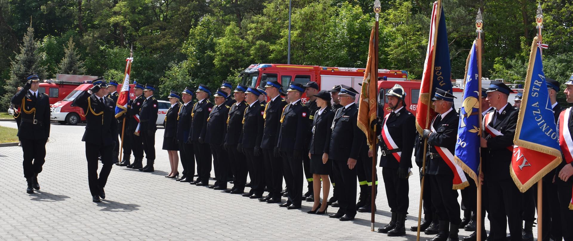 Powiatowe obchody Dnia Strażaka w KP PSP w Pińczowie