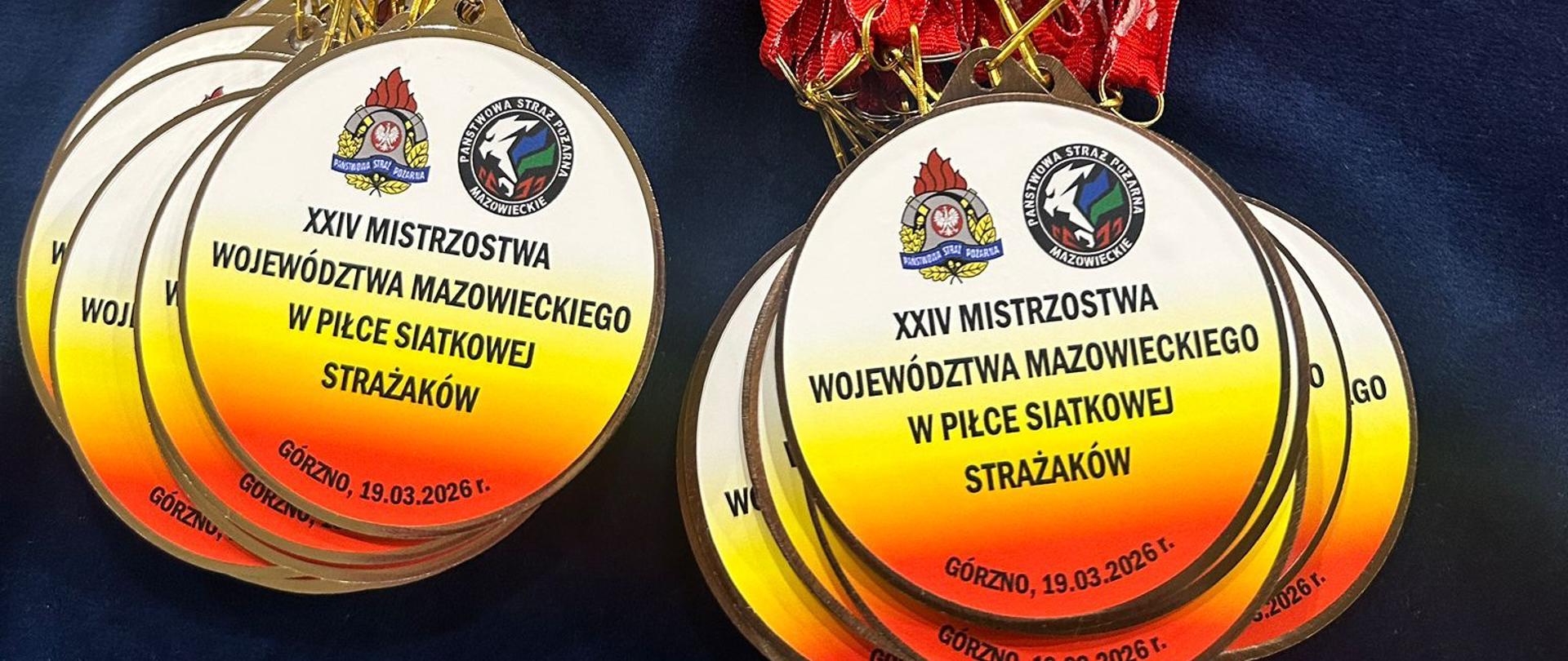 Finał XXIV Mistrzostw Województwa Mazowieckiego Strażaków w Piłce Siatkowej