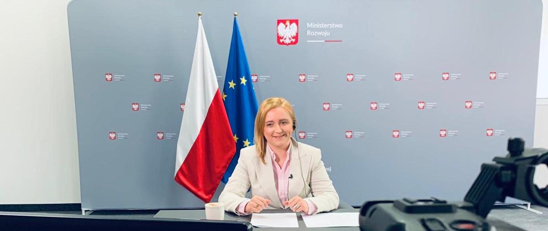 Konferencja Wiceminister Olga Semeniuk. System ochrony zdrowia w czasie post-Covid-19.