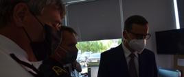 Wizyta Pana Premiera Mateusza Morawieckiego w KP PSP w Węgrowie