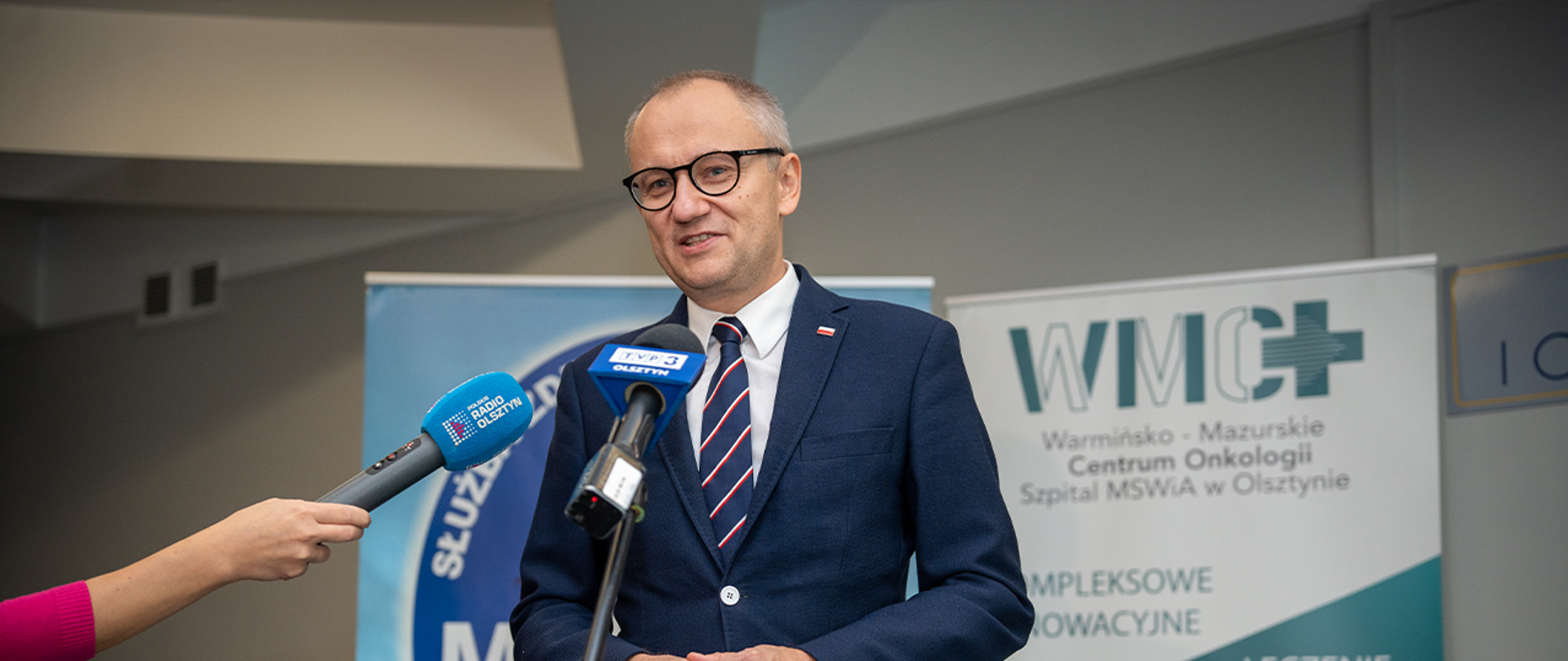Przekazanie promesy dla Szpitala MSWiA w Olsztynie